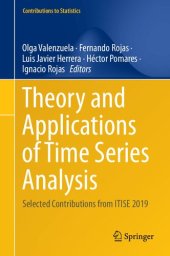 book Theory and Applications of Time Series Analysis: Selected Contributions from ITISE 2019