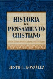 book Historia del pensamiento cristiano