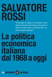 book La politica economica italiana dal 1968 a oggi