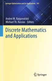 book Discrete Mathematics and Applications