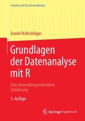 book Grundlagen der Datenanalyse mit R