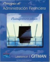 book Principios De Administracion Financiera (11ed)