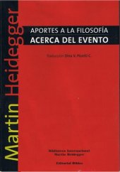 book Aportes a la filosofía: acerca del evento