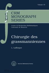 book Chirurgie des grassmanniennes - Surgery on Grassmannians