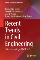 book Recent Trends in Civil Engineering: Select Proceedings of TMSF 2019