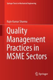 book Quality Management Practices in MSME Sectors