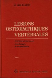 book Lesions osteopathiques vertebrales