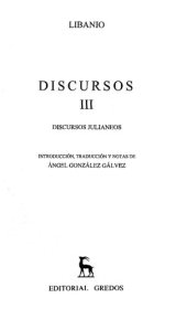 book Discursos III: Discurso Julianeos