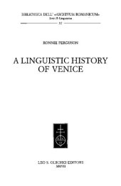 book A Linguistic History of Venice