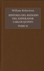 book Historia del reinado del emperador Carlo V. Tomo II