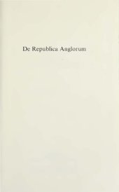 book De Republica Anglorum: A Discourse on the Commonwealth of England