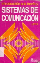 book Introducción a la teoría y sistemas de comunicación