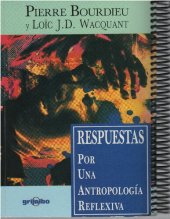 book Respuestas: por una antropologia reflexiva