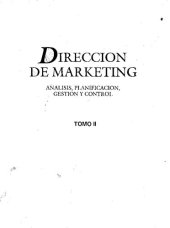 book Direccion De Marketing