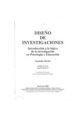 book Diseño De Investigaciones