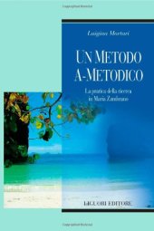 book Un metodo a-metodico. La pratica della ricerca in Maria Zambrano