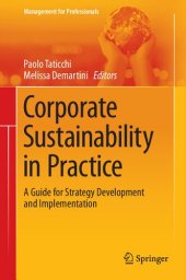 book Corporate Sustainability in Practice: A Guide for Strategy Development and Implementation