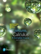 book Adams - Calculus A Complete Course 9th ed 2018 solutions