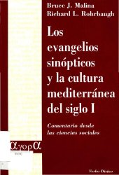 book Los Evangelios Sinopticos Y La Cultura Mediterranea Del Siglo I