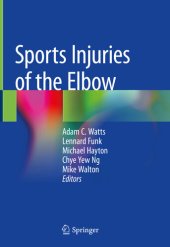 book Sports Injuries of the Elbow