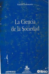 book La Ciencia de la Sociedad