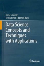 book Data Science Concepts and Techniques with Applications