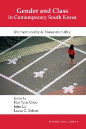 book Gender and Class in Contemporary South Korea: Intersectionality and Transnationality