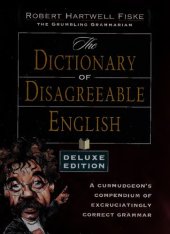 book The Dictionary of Disagreeable English