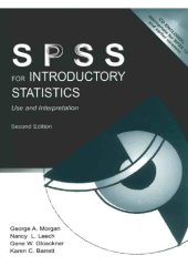 book SPSS for introductory statistics: Use and interpretation