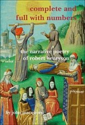 book Complete and full with numbers the narrative poetry of Robert Henryson