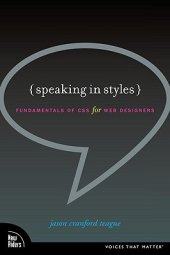 book Speaking in styles: fundamentals of CSS for Web designers