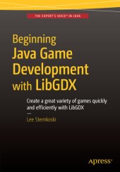 book Beginning Java Game Development with LibGDX