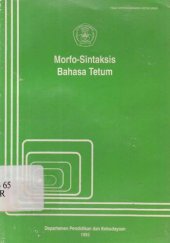 book Morfo-Sintaksis Bahasa Tetum