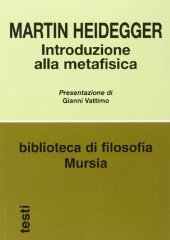 book Introduzione alla metafisica