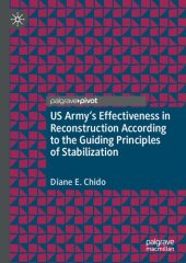 book US Army's Effectiveness in Reconstruction According to the Guiding Principles of Stabilization