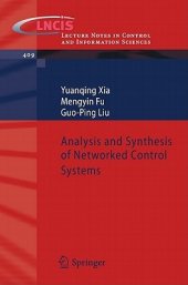 book Analysis and Synthesis of Networked Control Systems