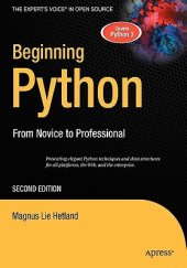 book Beginning Python: From Novice to Professional