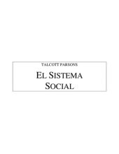 book El Sistema Social