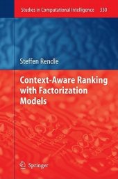 book Context-Aware Ranking with Factorization Models