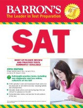 book Barron's SAT, 29th Edition: with Bonus Online Tests (Barron's Test Prep) Paperback – August 1, 2017