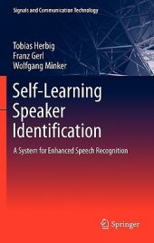 book Self-Learning Speaker Identification A System for Enhanced Speech Recognition