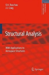 book Structural Analysis: With Applications to Aerospace Structures