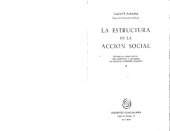 book La Estructura De La Accion Social Vol II