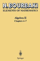 book Elements of Mathematics: Algebra II: Chapters 4-7