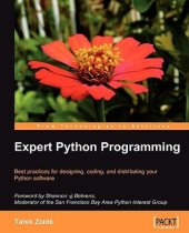 book Expert Python programming learn best practices to designing, coding, and distributing your Python software