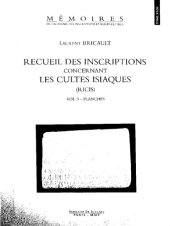 book Recueil des inscriptions concernant les cultes isiaques: RICIS