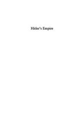 book Hitler's Empire: How the Nazis Ruled Europe