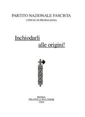 book Inchiodarli alle origini!