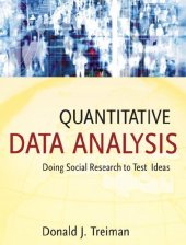 book Quantitative Data Analysis: Doing Social Research to Test Ideas