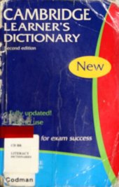 book Cambridge learner's dictionary.